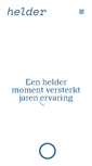 Mobile Screenshot of bureauhelder.nl